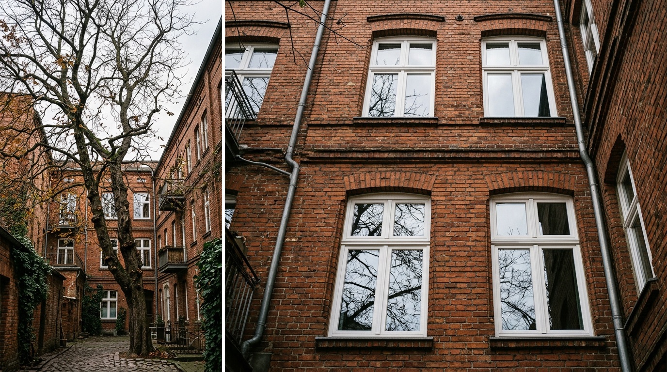 Nachher: Saubere Fenster im Prenzlauer Berg
