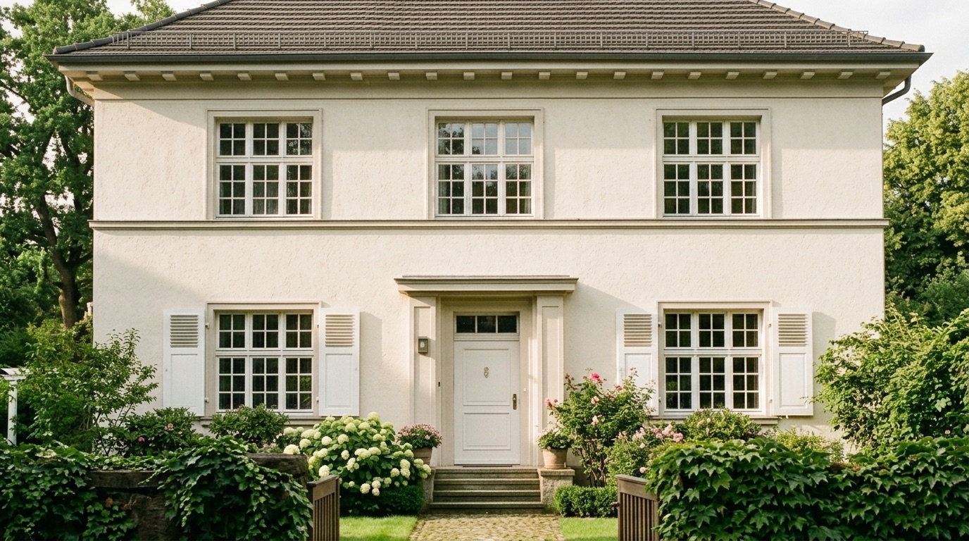Vorher: Sprossenfenster mit Schlieren